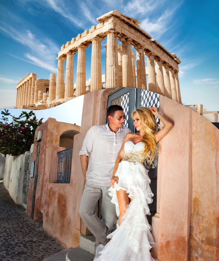 Wedding in greece travel transfer